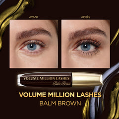L'Oréal Paris Volume Million Lashes Balm Brown Volumising Mascara