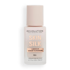 Makeup Revolution, Skin Silk Serum Foundation, Light to Medium Coverage, Contains Hyaluronic Acid