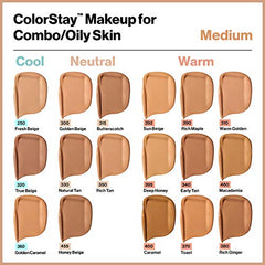 Revlon Revlon Colorstay Liquid Foundation Makeup For Skin Spf Longwear Medium Full Coverage With Finish '