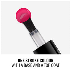 Rimmel London 60 Seconds Super Shine by Rita Ora Nail Polish, 300 Glaston-Berry, 8 ml