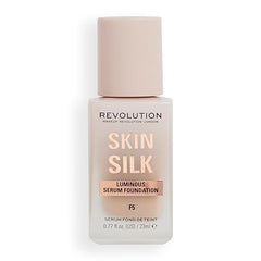 Makeup Revolution, Skin Silk Serum Foundation, Light to Medium Coverage, Contains Hyaluronic Acid