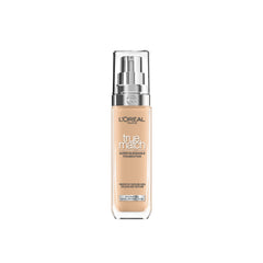 L'Oréal Paris Foundation for Face, Skincare Infused with Hyaluronic Acid, True Match Hydrating Liquid Foundation for All Skin Tones, SPF 16, 0.5C Porcelain Rose, 30 ml