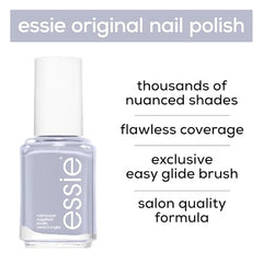 essie Original Nail Polish, 88 licorice, Dark Black Nail Polish, 13.5 ml