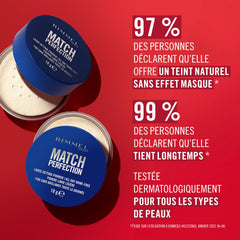 Rimmel Match Perfection Loose Setting Powder, Lightweight & Breathable, Matte Finish, Vegan-Friendly Makeup, 18g
