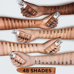 L'Oreal Paris True Match Liquid Foundation, Skincare Infused with Hyaluronic Acid, SPF 17, Available in 40 Shades