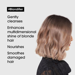 L’Oréal Professionnel | Shampoo, For Highlighted or Blonde Hair, Serie Expert Blondifier Gloss