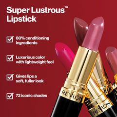 Revlon Super Lustrous Creme Lipstick - Rose 0.15 oz