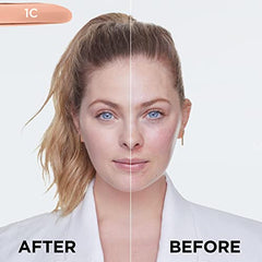 L'Oreal Paris True Match Liquid Foundation, Skincare Infused with Hyaluronic Acid, SPF 17, Available in 40 Shades