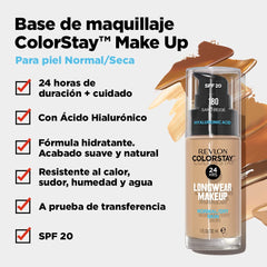 Revlon ColorStay Foundation for Normal/Dry Skin SPF 20, Longwear Liquid Foundation