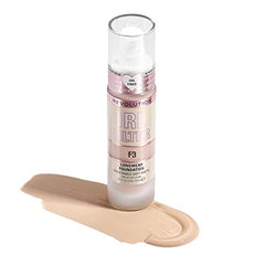 Revolution Beauty London IRL Filter, Longwear Foundation, Medium to Full Coverage, Matte Finish, 16 Hour Wear, F6.5, Light/Medium Skin tones, 23ml