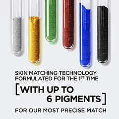 L'Oreal Paris True Match Liquid Foundation, Skincare Infused with Hyaluronic Acid, SPF 17, Available in 40 Shades