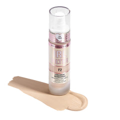 Revolution Beauty London IRL Filter, Longwear Foundation, Medium to Full Coverage, Matte Finish, 16 Hour Wear, F6.5, Light/Medium Skin tones, 23ml