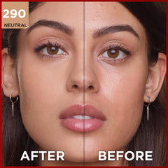 L'Oreal Paris Cover Liquid Foundation, With 4% Niacinamide, Long Lasting, Natural Finish, Available in 20 Shades, SPF 25, Infallible 32H Matte Cover, Shade 135, 30ml