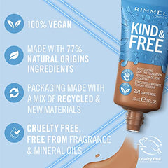 Rimmel Kind + Free Moisturising Skin Tint Foundation, Vanilla 160