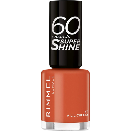 Rimmel London 60 Seconds Super Shine Nail Polish 411 A Lil Cheeky 8ml