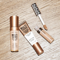 Rimmel Multi-Tasker All Day Grip & Breathable Primer, Lightweight, Gel Texture, Gripping Power, Infused with Vitamin C & Hyaluronic Acid, Hydrating, Prep Skin for Makeup, Suitable For All Skin Types