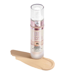 Revolution Beauty London IRL Filter, Longwear Foundation, Medium to Full Coverage, Matte Finish, 16 Hour Wear, F6.5, Light/Medium Skin tones, 23ml