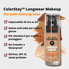 Revlon ColorStay Makeup for Combi/Oily Skin, 1er Pack (1 x 30 g)