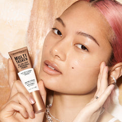 Rimmel Multi-Tasker All Day Grip & Breathable Primer, Lightweight, Gel Texture, Gripping Power, Infused with Vitamin C & Hyaluronic Acid, Hydrating, Prep Skin for Makeup, Suitable For All Skin Types
