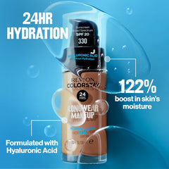 Revlon ColorStay Foundation for Normal/Dry Skin SPF 20, Longwear Liquid Foundation