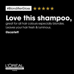 L’Oréal Professionnel | Shampoo, For Highlighted or Blonde Hair, Serie Expert Blondifier Gloss