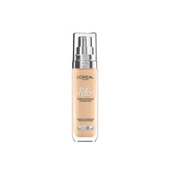 L'Oréal Paris Foundation for Face, Skincare Infused with Hyaluronic Acid, True Match Hydrating Liquid Foundation for All Skin Tones, SPF 16, 0.5C Porcelain Rose, 30 ml