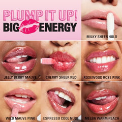 Revolution Beauty, Pout Bomb Plumping Lip Gloss, High-Shine for Glossy, Fuller & Plump Lips with Hyaluronic Acid & Peptides, Vegan & Cruelty-Free