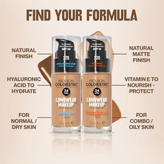 Revlon ColorStay Makeup Foundation for Dry Skin - 30 ml, Buff