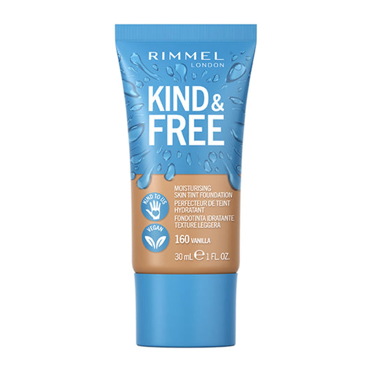 Rimmel Kind + Free Moisturising Skin Tint Foundation, Vanilla 160