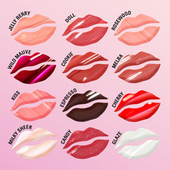 Revolution Beauty, Pout Bomb Plumping Lip Gloss, High-Shine for Glossy, Fuller & Plump Lips with Hyaluronic Acid & Peptides, Vegan & Cruelty-Free