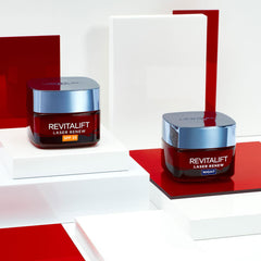 L’Oréal Paris Revitalift Laser Triple Action Anti-Ageing SPF 25 Cream, Smooth Wrinkles, Firm and Radiant Skin, Pro-Retinol, Hyaluronic Acid and Vitamin C, 50ml