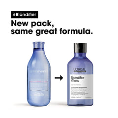 L’Oréal Professionnel | Shampoo, For Highlighted or Blonde Hair, Serie Expert Blondifier Gloss