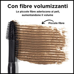 Revlon ColorStay Brow Fiber Filler, Longwearing & Volumising Waterproof Eyebrow Gel, 306 Clear