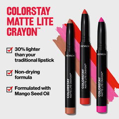 Revlon ColorStay Matte Lite Crayon - She's Fly