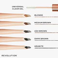 Makeup Revolution, Fluffy Brow Filter Duo