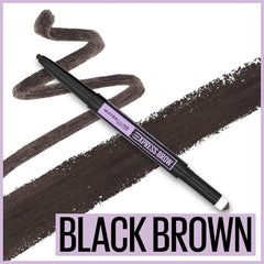 Maybelline Express Brow Ultra Slim Defining Natural Fuller Looking Brows Eyebrow Pencil 04 Medium Brown