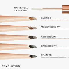 Makeup Revolution, Fluffy Brow Filter Duo